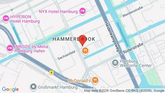 Kontorlokaler til leje i Hamborg Mitte - Foto fra Google Street View
