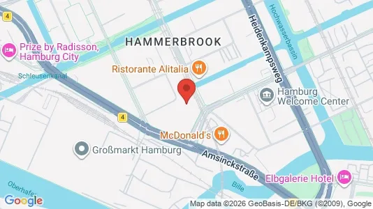 Kantorruimte te huur i Hamburg Mitte - Foto uit Google Street View