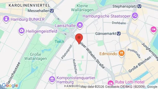 Kontorlokaler til leje i Hamborg Mitte - Foto fra Google Street View