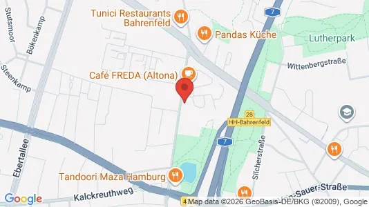 Office spaces for rent i Hamburg Altona - Photo from Google Street View