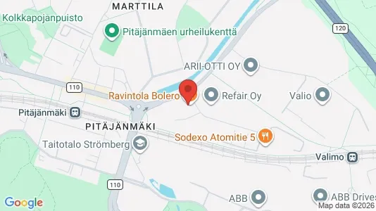 Kantorruimte te huur i Helsinki Läntinen - kort over placeringen