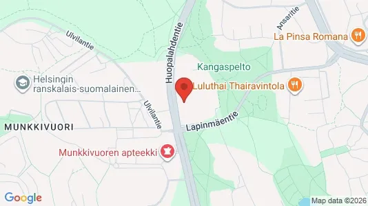 Gewerbeflächen zur Miete i Helsinki Läntinen – Foto von Google Street View
