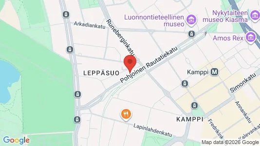 Büros zur Miete i Helsinki Eteläinen – Foto von Google Street View