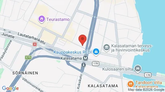 Büros zur Miete i Helsinki Keskinen - kort over placeringen