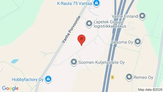 Industrilokaler för uthyrning i Vanda – Foto från Google Street View