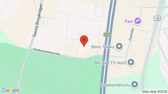 Lagerlokaler til leje i Vantaa - Foto fra Google Street View