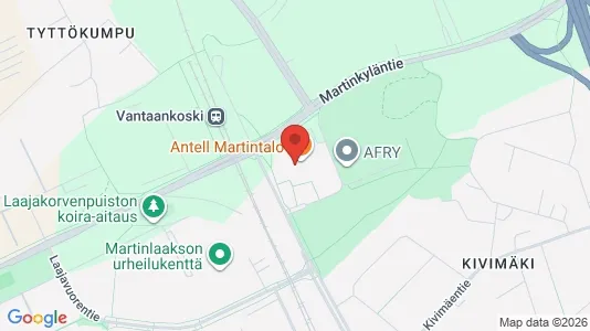 Kontorlokaler til leje i Vantaa - Foto fra Google Street View