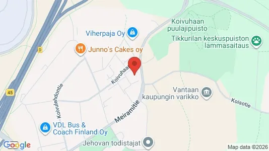 Kontorlokaler til leje i Vantaa - Foto fra Google Street View