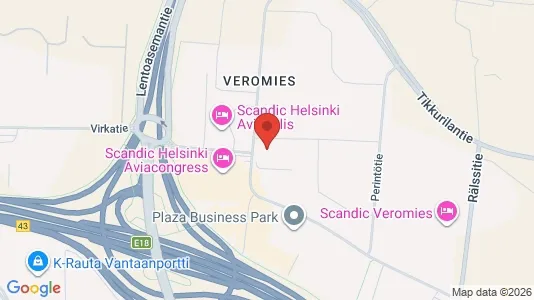 Kontorlokaler til leje i Vantaa - Foto fra Google Street View