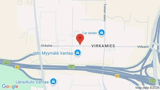 Büros zur Miete i Vantaa – Foto von Google Street View