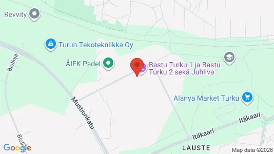 Office spaces for rent i Turku - kort over placeringen