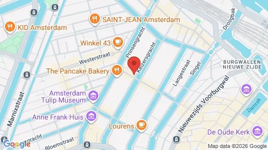 Kantorruimte te huur i Amsterdam Centrum - kort over placeringen