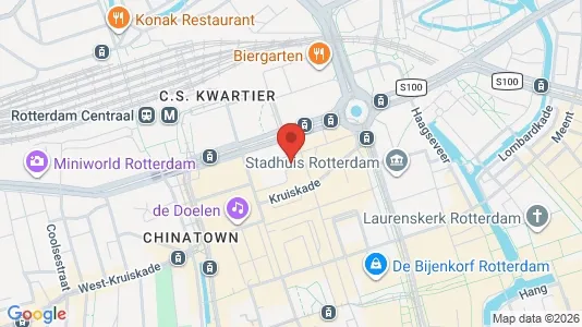 Büros zur Miete i Rotterdam Centrum – Foto von Google Street View