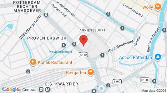 Kontorlokaler til leje i Rotterdam Centrum - Foto fra Google Street View
