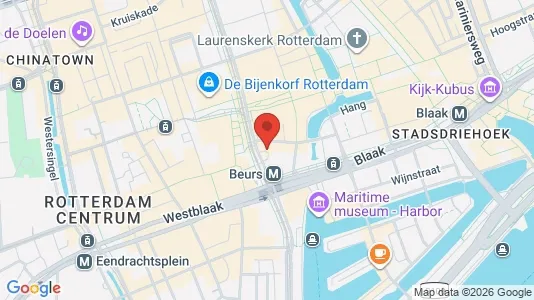 Kantorruimte te huur i Rotterdam Centrum - Foto uit Google Street View