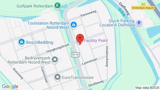 Büros zur Miete i Rotterdam Overschie – Foto von Google Street View