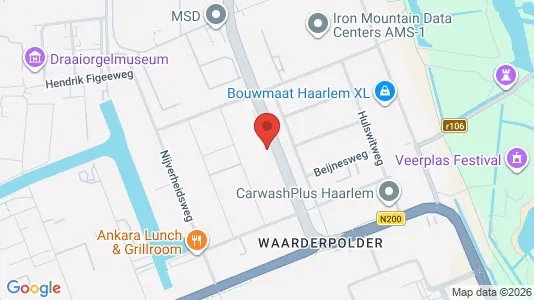Kontorslokaler för uthyrning i Haarlem – Foto från Google Street View
