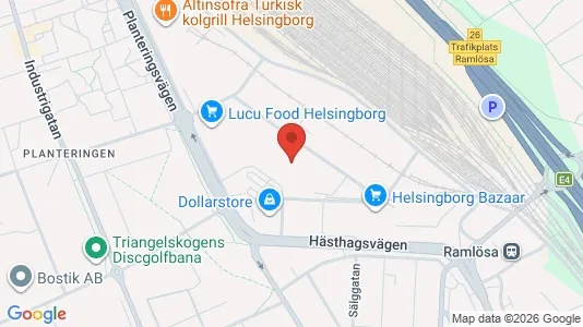 Kontorer til leie i Helsingborg – Bilde fra Google Street View