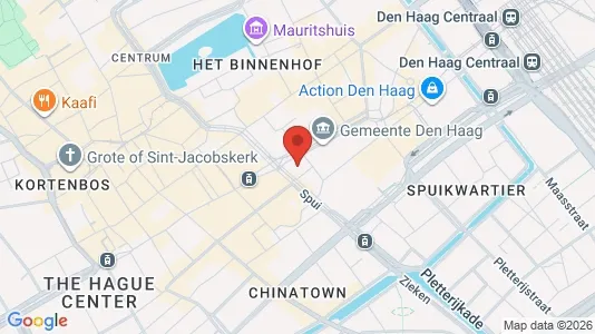 Büros zur Miete i Den Haag Zentrum - kort over placeringen