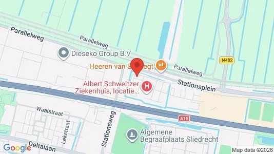 Lokaler til leje i Sliedrecht - Foto fra Google Street View