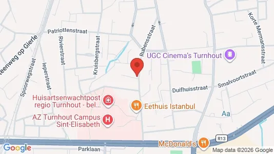Coworking spaces for rent i Turnhout - Photo from Google Street View
