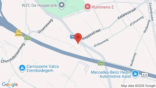 Coworking spaces zur Miete i Aalst – Foto von Google Street View