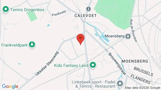 Coworking spaces zur Miete i Linkebeek - kort over placeringen