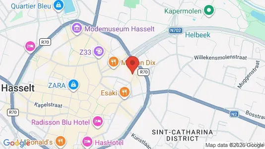 Kontorhoteller til leje i Hasselt - Foto fra Google Street View