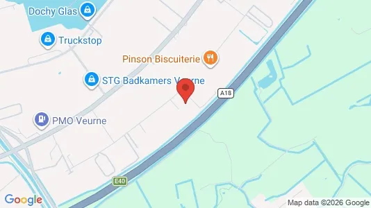 Coworking spaces zur Miete i Veurne – Foto von Google Street View