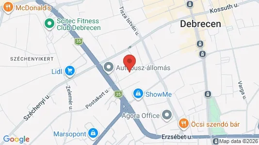 Kontorhoteller til leje i Debreceni - Foto fra Google Street View