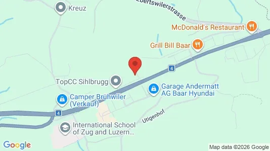 Kontorhoteller til leje i Zug - Foto fra Google Street View