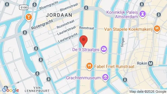 Kontorhoteller til leje i Amsterdam Centrum - Foto fra Google Street View