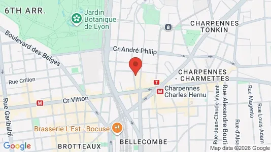 Kontorhoteller til leje i Lyon - Foto fra Google Street View