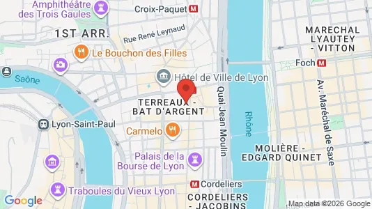 Coworking spaces zur Miete i Lyon – Foto von Google Street View