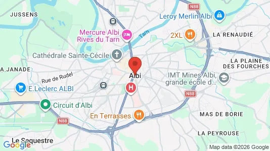 Coworking spaces for rent i Albi - Photo from Google Street View