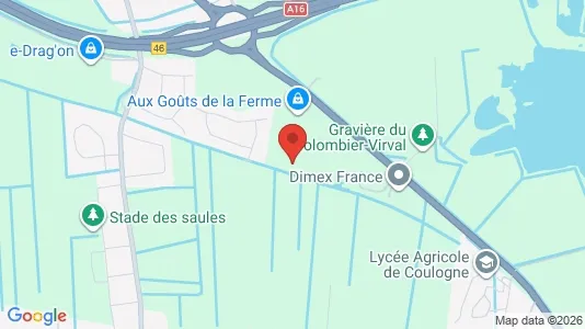 Coworking spaces zur Miete i Calais – Foto von Google Street View