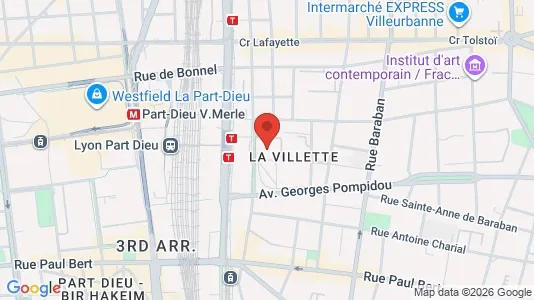 Coworking spaces zur Miete i Lyon – Foto von Google Street View