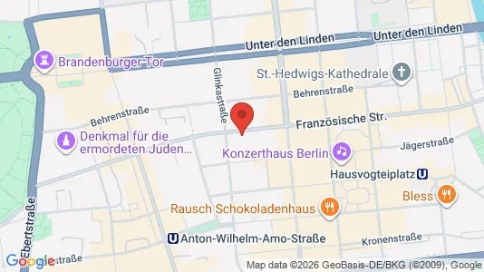 Coworking spaces för uthyrning i Berlin Mitte – Foto från Google Street View
