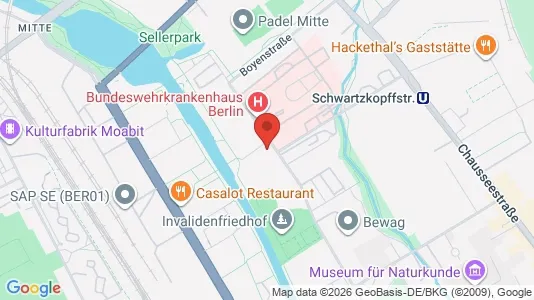 Kontorhoteller til leje i Berlin Mitte - Foto fra Google Street View