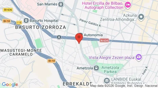 Kontorhoteller til leje i Bilbao - Foto fra Google Street View