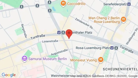 Kontorhoteller til leie i Berlin Mitte – Bilde fra Google Street View
