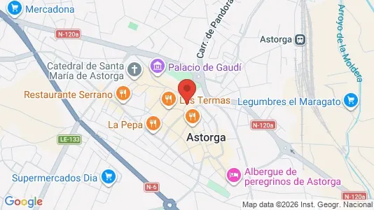 Coworking spaces zur Miete i Astorga – Foto von Google Street View