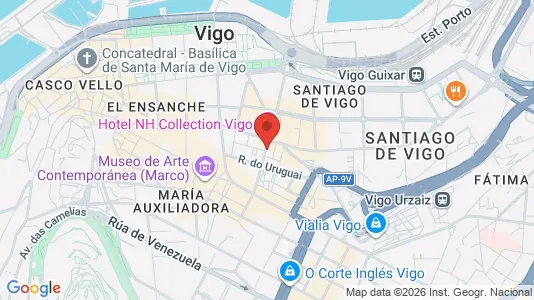 Kontorhoteller til leje i Vigo - Foto fra Google Street View