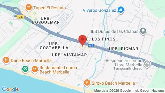 Coworking spaces zur Miete i Marbella – Foto von Google Street View