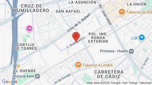 Kontorhoteller til leje i Málaga - Foto fra Google Street View
