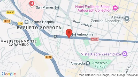 Coworking spaces zur Miete i Bilbao – Foto von Google Street View
