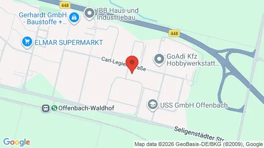 Coworking spaces for rent i Offenbach am Main - Photo from Google Street View