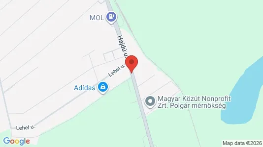 Varastot Vuokrattavana i Polgári - Kuva Google Street Viewstä