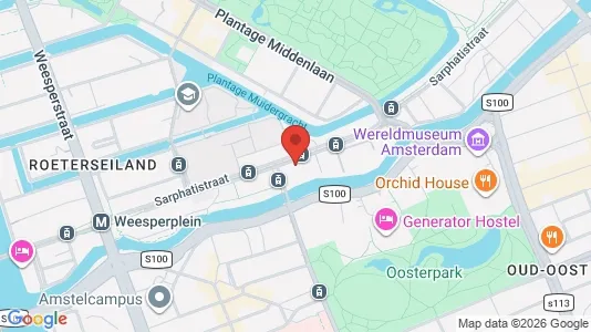 Gewerbeflächen zur Miete i Amsterdam Centrum - kort over placeringen