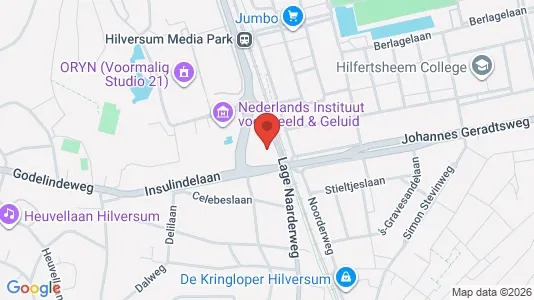 Büros zur Miete i Hilversum - kort over placeringen
